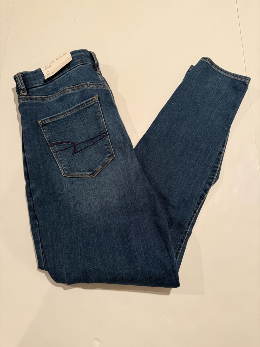 American Eagle Outfitters Dark Blue Skinny Jeans
